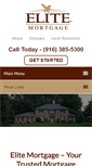 Mobile Screenshot of elitemortgage-ca.com